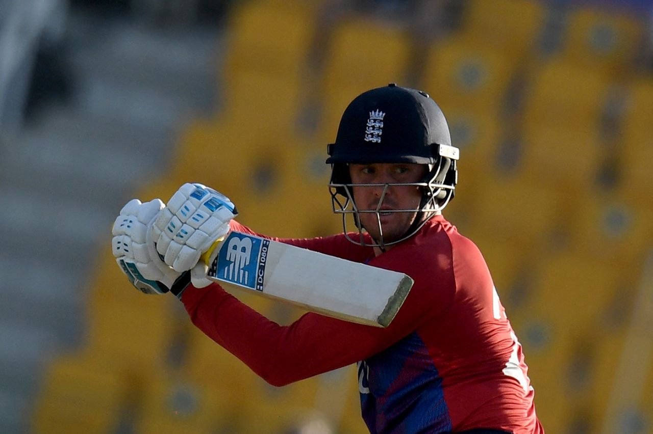 Jason Roy hits one behind, Bangladesh vs England, T20 World Cup, Group 1, Abu Dhabi, October 27, 2021