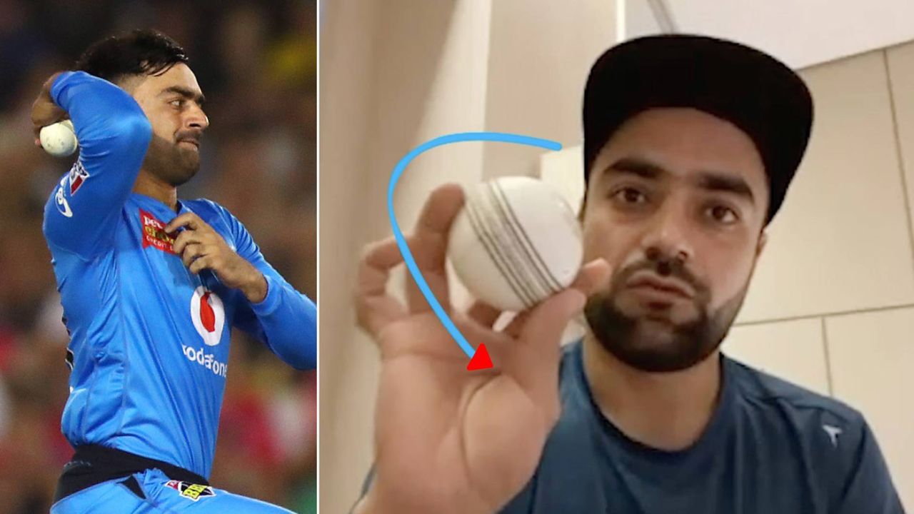 Thumbnail: Rashid Khan explaining his various grips