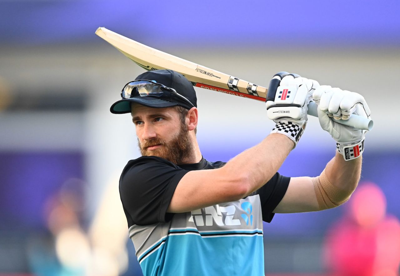 Kane Williamson has a hit, India vs New Zealand, T20 World Cup, Group 2, Dubai, October 31, 2021
