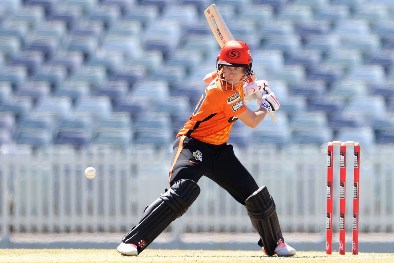 Beth Mooney compiled a superb hundred, Perth Scorchers vs Melbourne Renegades, WBBL, WACA, November 3, 2021