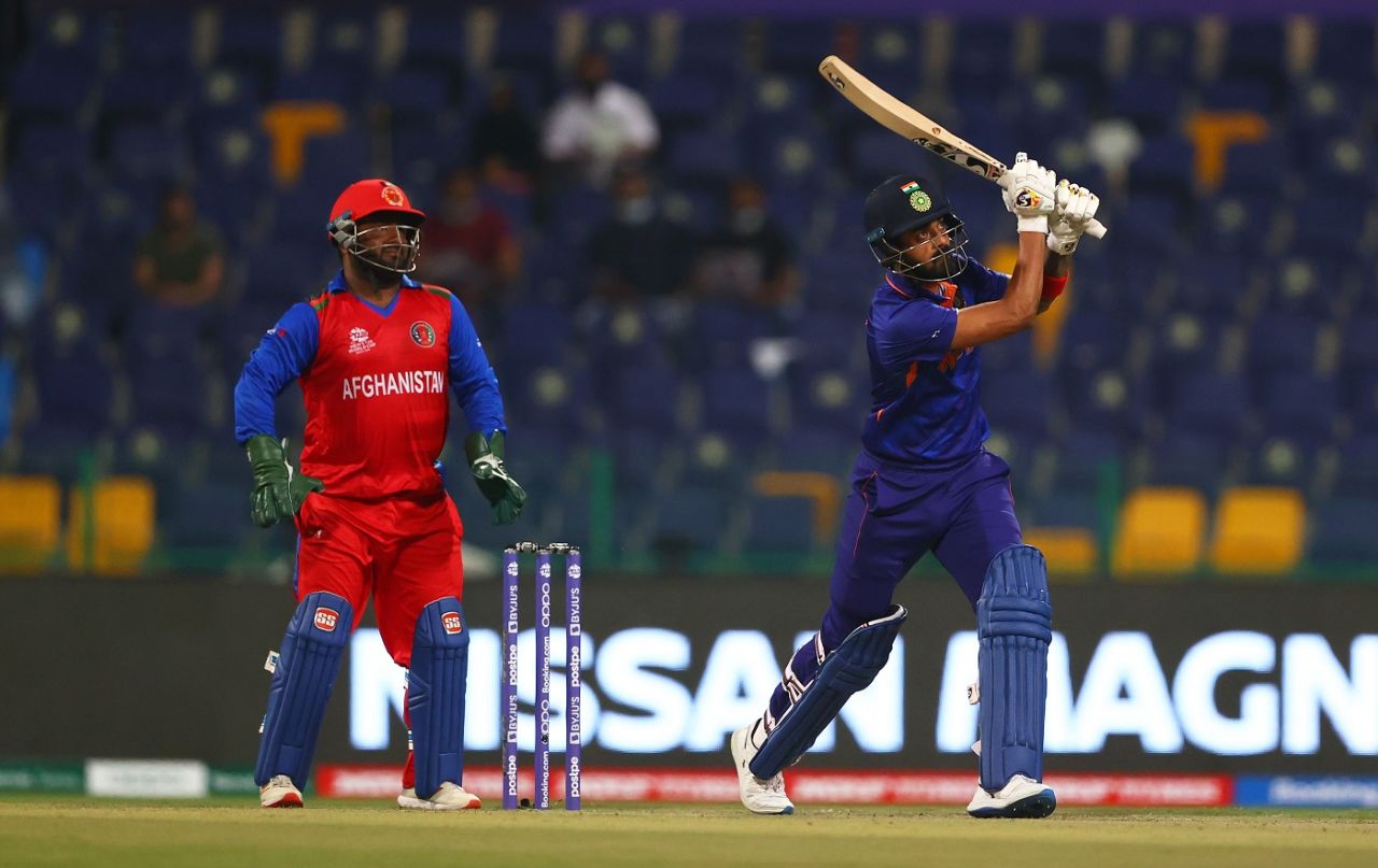 KL Rahul goes aerial, Afghanistan vs India, T20 World Cup, Group 2, Abu Dhabi, November 3, 2021