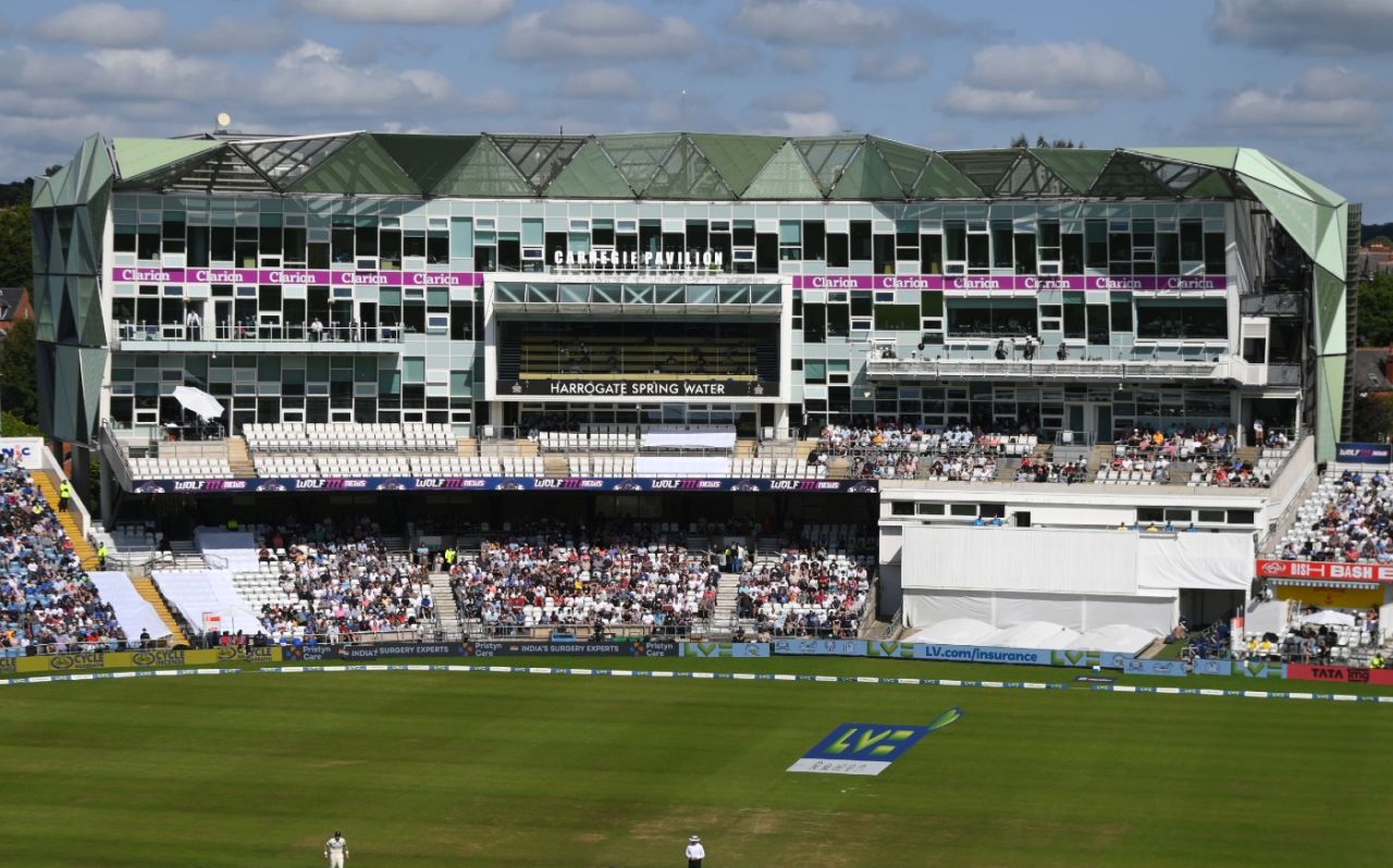 Headingley during the England-India Test match in August, England vs India, 3rd Test, Headingley, 4th day, August 28, 2021