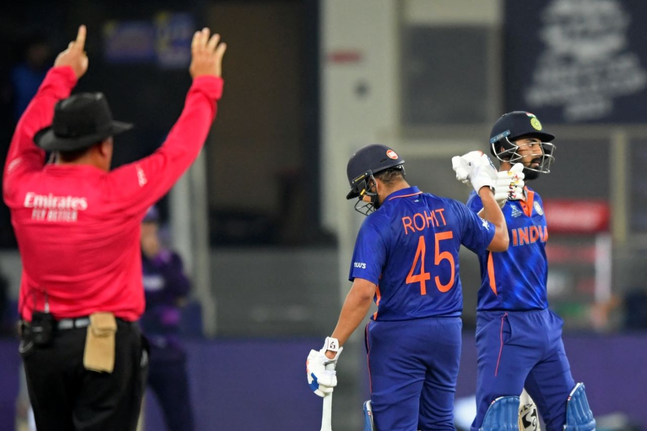 It was raining sixes in Dubai courtesy Rohit Sharma and KL Rahul, India vs Scotland, Men's T20 World Cup 2021, Super 12s, Dubai, November 5, 2021