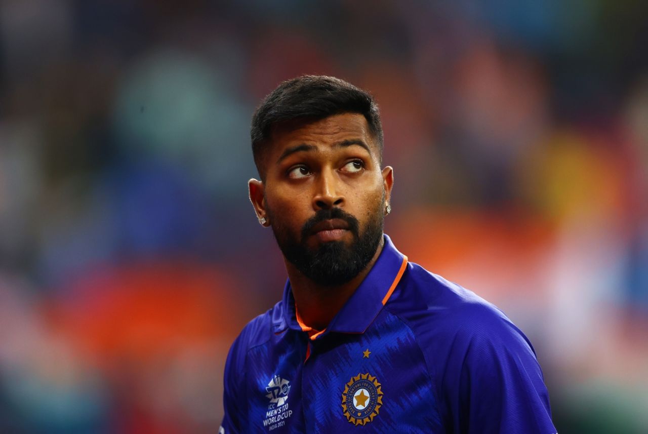 Hardik Pandya in a contemplative mood? India vs Scotland, Men's T20 World Cup 2021, Super 12s, Dubai, November 5, 2021