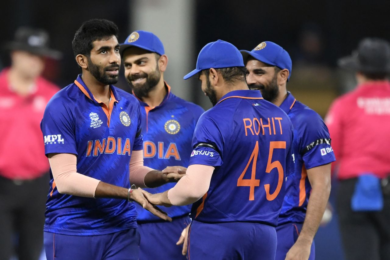 Jasprit Bumrah picked up the first wicket for India, India vs Namibia, T20 World Cup, Group 2, Dubai, November 8, 2021