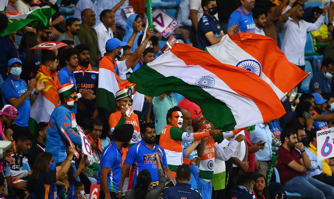 India's fans were there in force, India vs Namibia, T20 World Cup, Group 2, Dubai, November 8, 2021