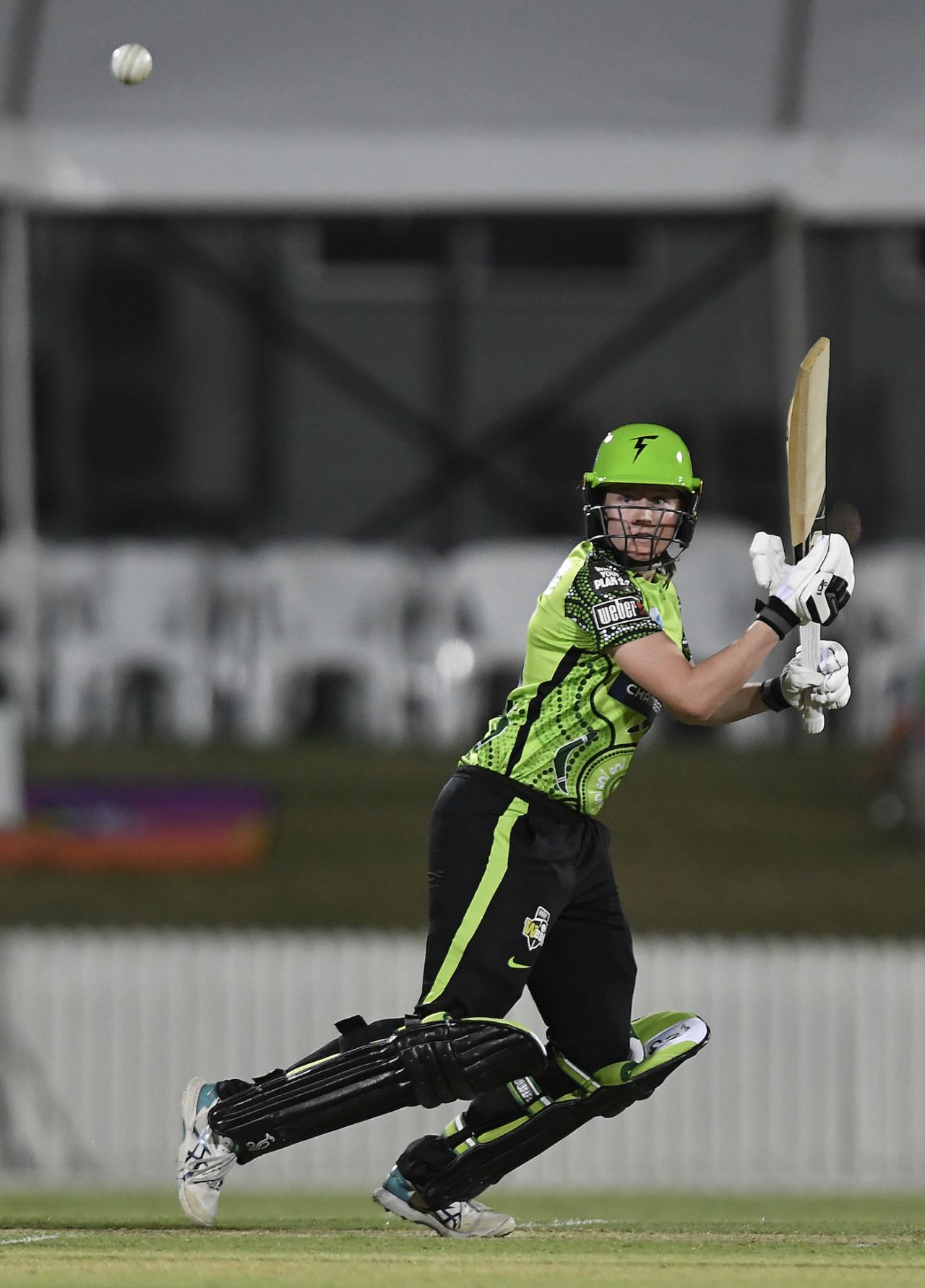 Tahlia Wilson scored useful runs from No. 4, Melbourne Renegades vs Sydney Thunder, Women's Big Bash League, Mackay, November 17, 2021