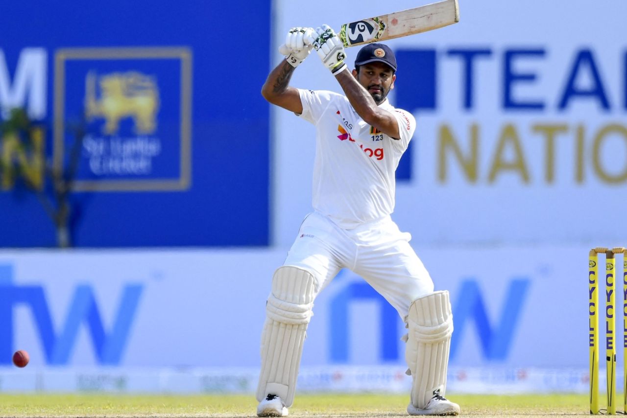 Dimuth Karunaratne was solid for Sri Lanka, Sri Lanka vs West Indies, 1st Test, Galle, 1st day, November 21, 2021