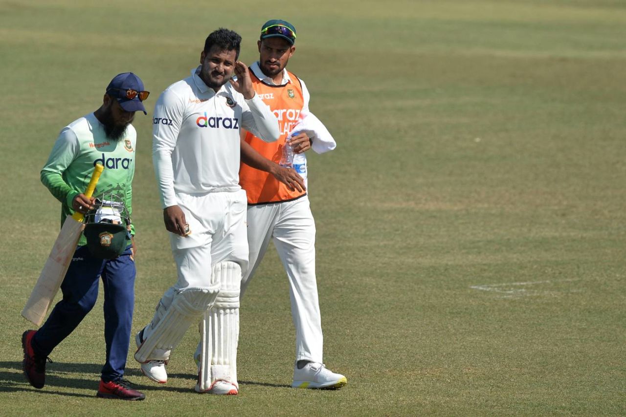 Yasir Ali felt delayed concussion affects and went off in the first session Bangladesh vs Pakistan, 1st Test, Chattogram, 4th day, November 29, 2021