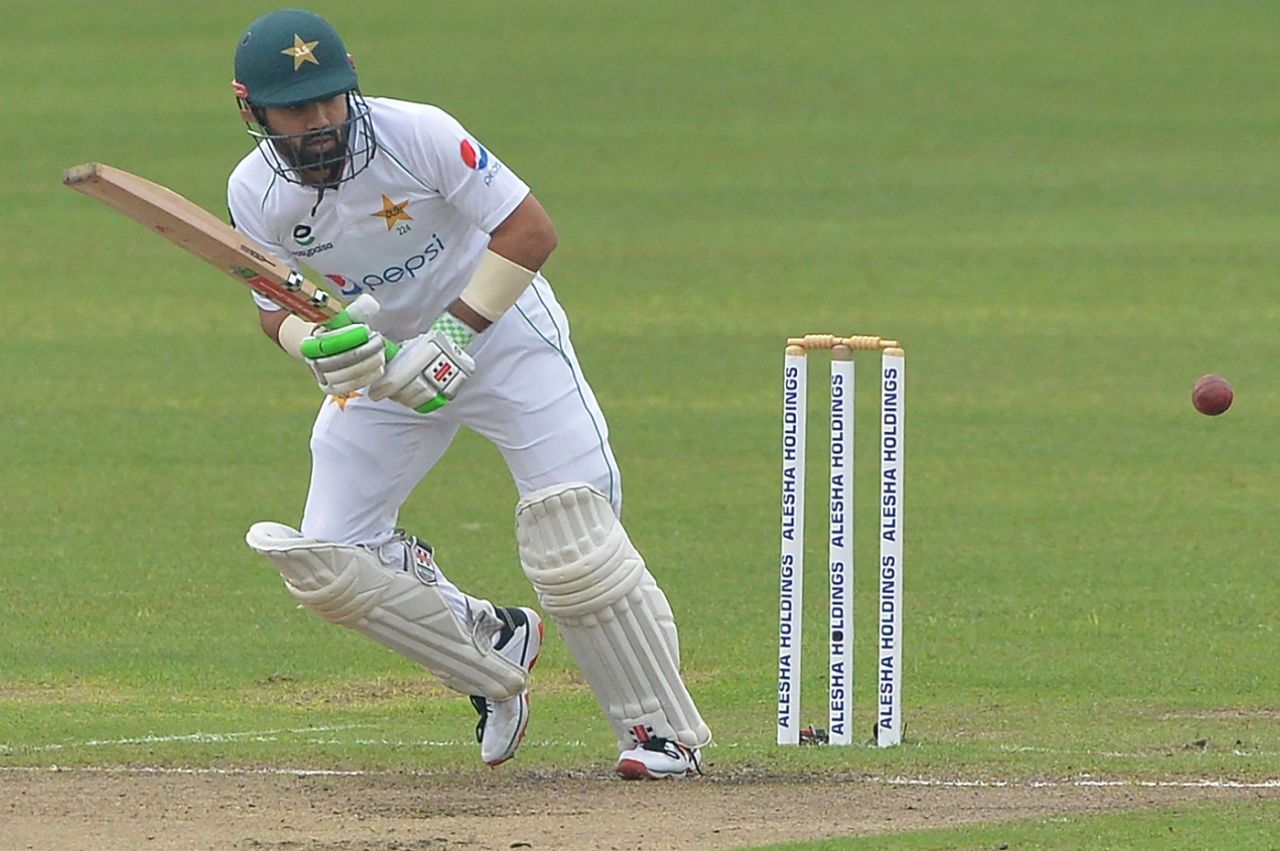 Mohammad Rizwan works one off his pads, Bangladesh vs Pakistan, 2nd Test, 4th day, Dhaka, December 7, 2021