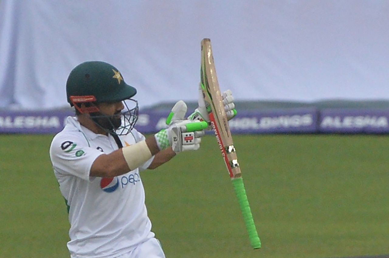 Mohammad Rizwan celebrates his fifty, Bangladesh vs Pakistan, 2nd Test, 4th day, Dhaka, December 7, 2021