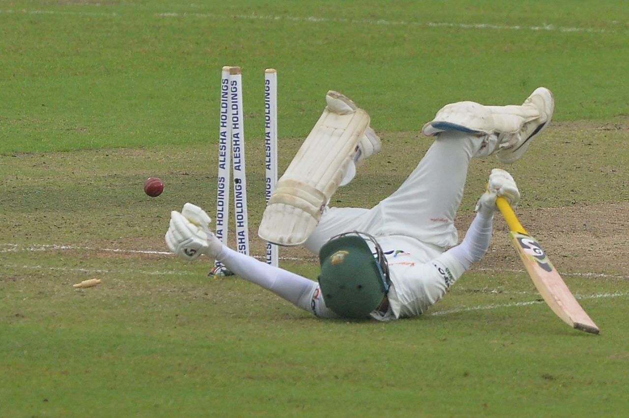 Mominul Haque was undone by an unwise decision to pinch a single to Hasan Ali, Bangladesh vs Pakistan, 2nd Test, 4th day, Dhaka, December 7, 2021