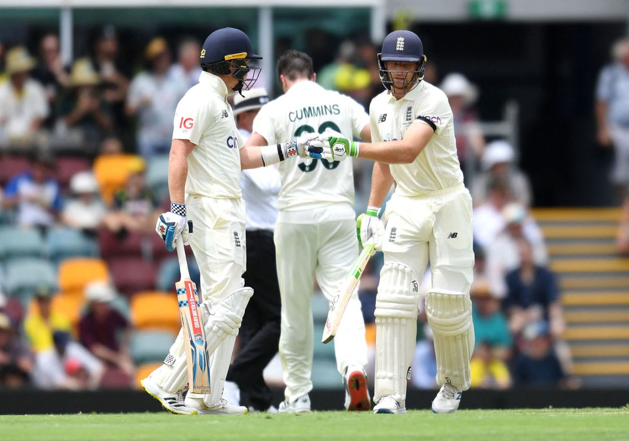 Jos Buttler and Ollie Pope counter-attacked after lunch, Australia vs England, The Ashes, 1st Test, Day 1, The Gabba, Brisbane, December 8, 2021