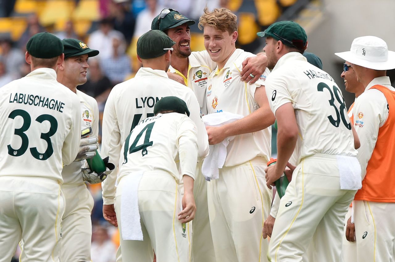 Cameron Green took his maiden Test wicket, Australia vs England, The Ashes, 1st Test, Day 1, The Gabba, Brisbane, December 8, 2021