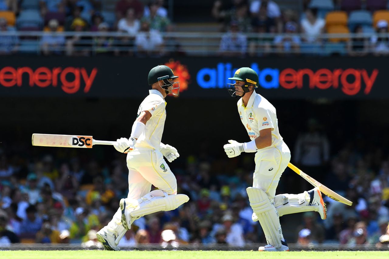 Marnus Labuschagne and David Warner piled on the runs, Australia vs England, The Ashes, 1st Test, 2nd day, Brisbane, December 9, 2021