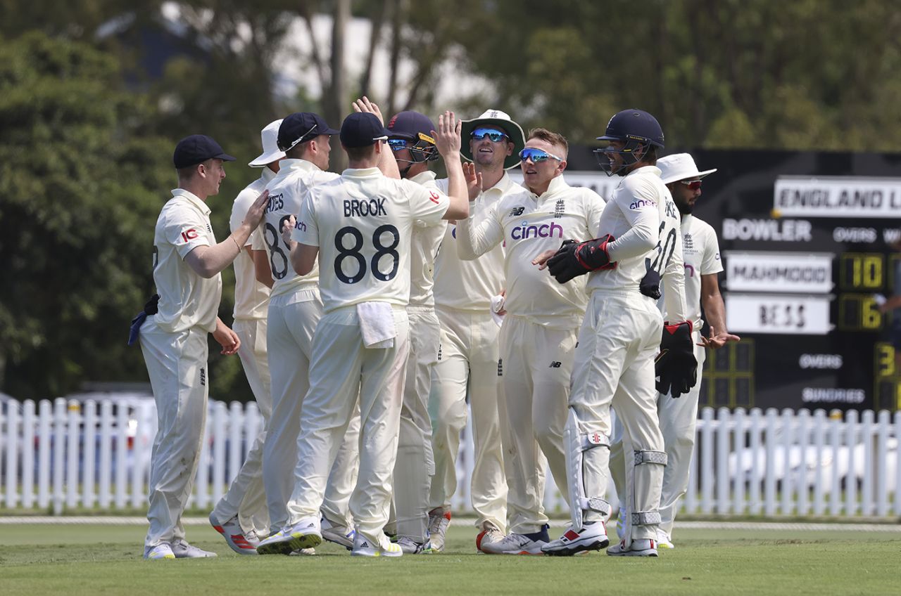 Dom Bess struck twice early on, Australia A vs England Lions, Brisbane, December 9, 2021