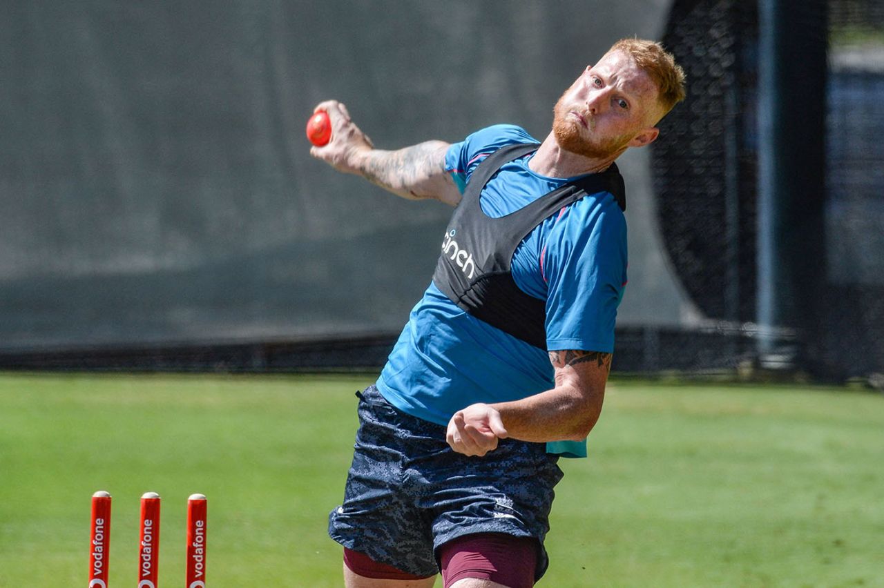 Ben Stokes bends his back in the nets, England training, The Ashes, Adelaide, December 14, 2021