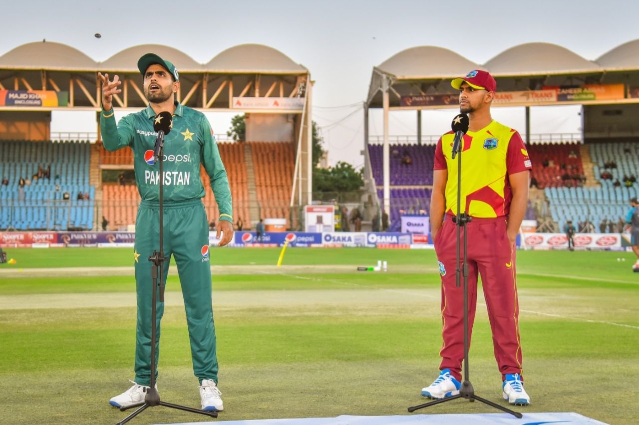 Babar Azam chose to bat after winning the toss, Pakistan vs West Indies, 2nd T20I, Karachi, December 14, 2021