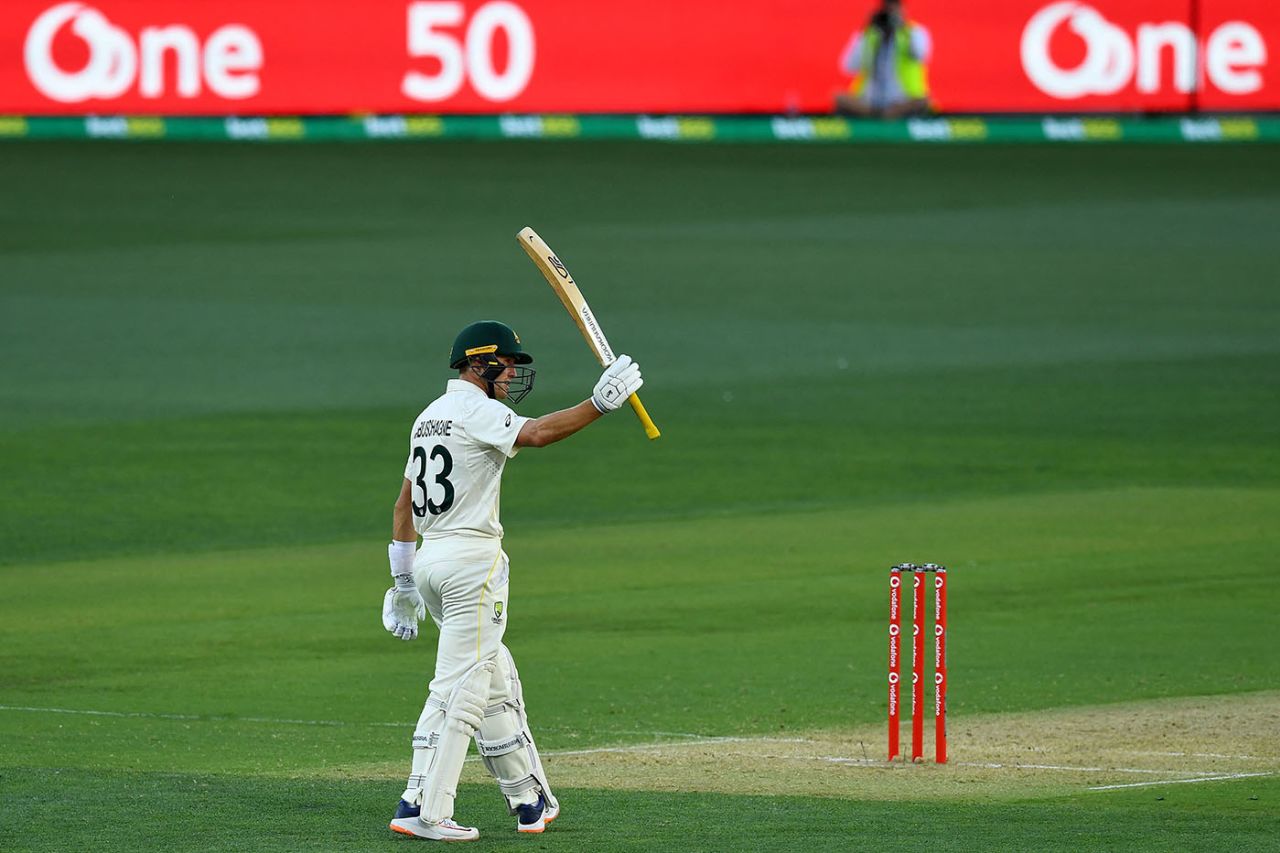 Marnus Labuschagne brings up his half-century, Australia vs England, 2nd Test, The Ashes, Adelaide, 1st day, December 16, 2021
