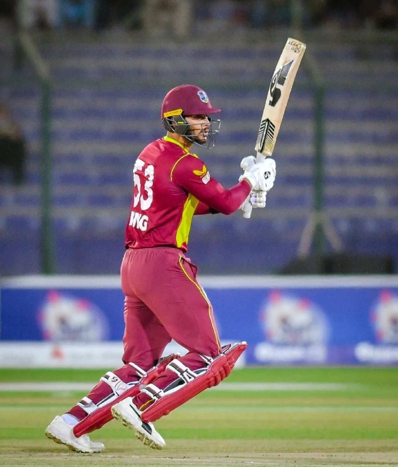 Brandon King scythes one away, Pakistan vs West Indies, 3rd T20I, Karachi, December 16, 2021