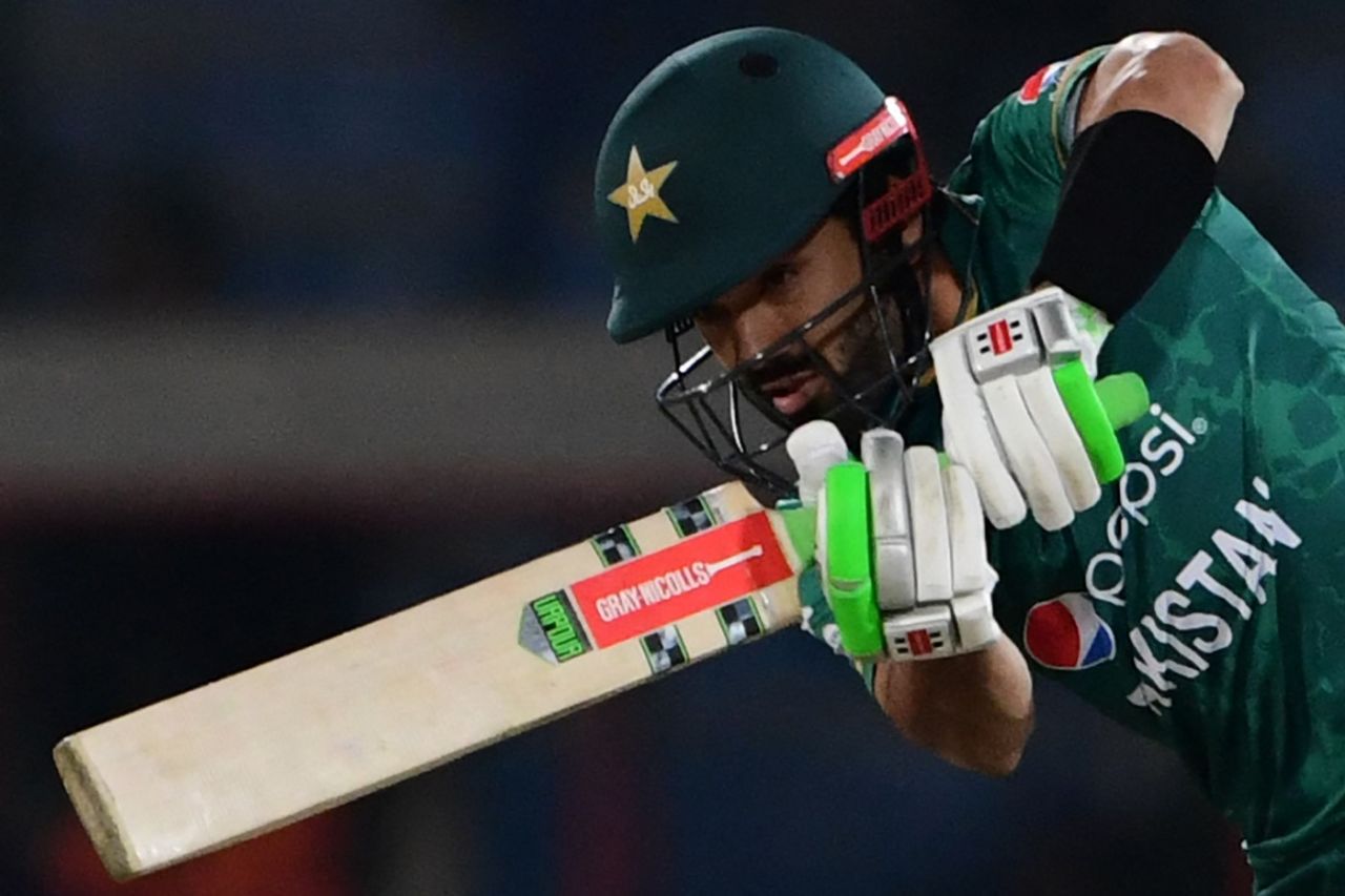 Mohammad Rizwan struck a rapid half-century, Pakistan vs West Indies, Pakistan vs West Indies, 3rd T20I, Karachi, December 16, 2021