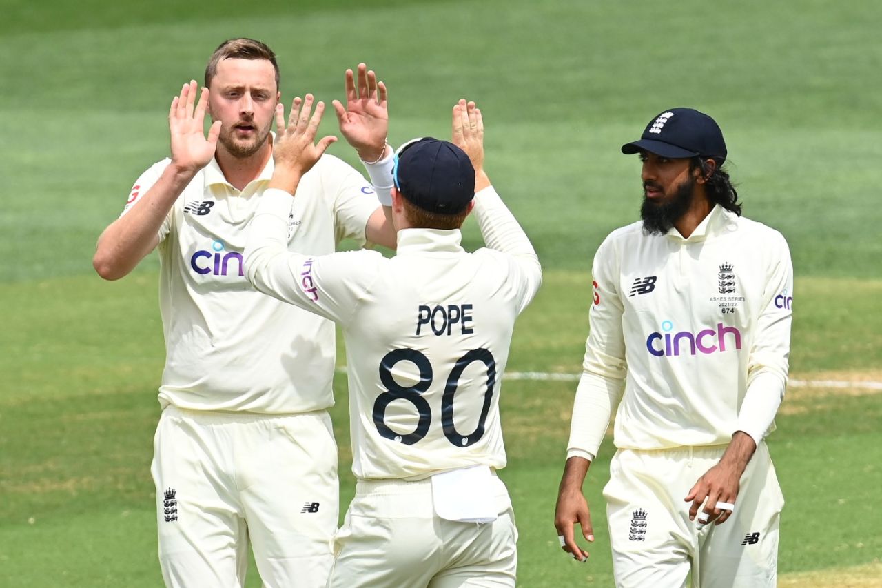 Ollie Robinson dismissed Marnus Labuschagne for 103, Australia vs England, 2nd Test, The Ashes, Adelaide, 2nd day, December 17, 2021
