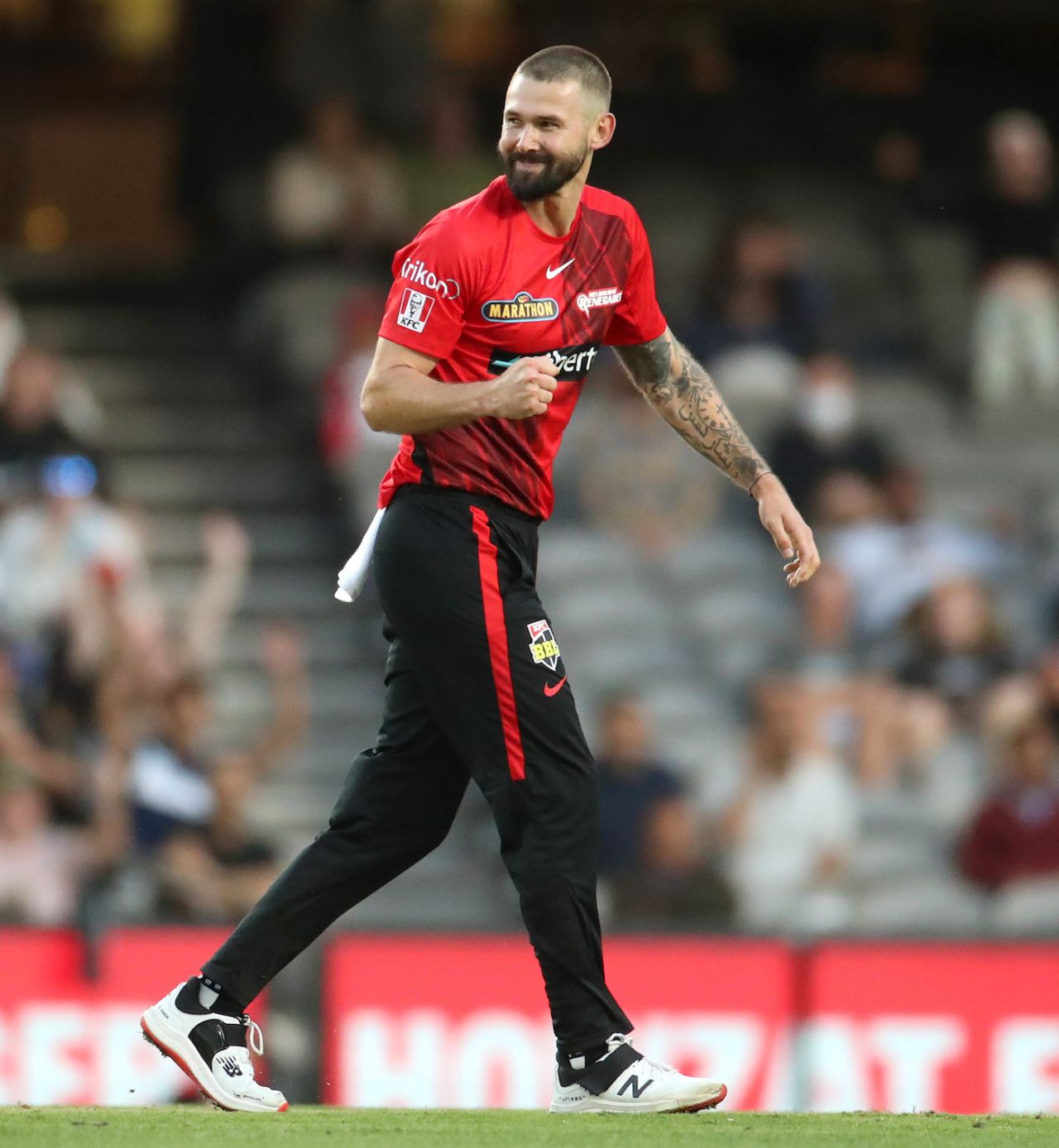 Kane Richardson picked up three wickets, Perth Scorchers vs Melbourne Renegades, BBL 2021-22, Melbourne, December 22, 2021