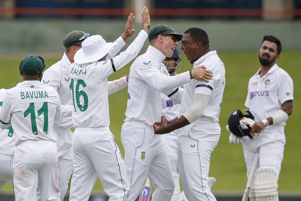 Lungi Ngidi dismissed Mayank Agarwal and Cheteshwar Pujara off back-to-back balls, South Africa vs India, 1st Test, Centurion, 1st Day, December 26, 2021