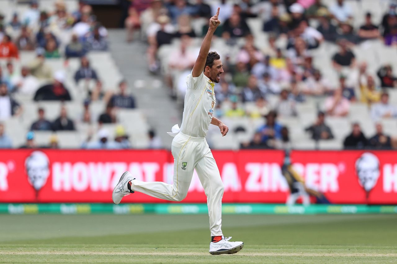 Mitchell Starc ripped out in two in two balls, Australia vs England, 3rd Test, Melbourne, December 27, 2021