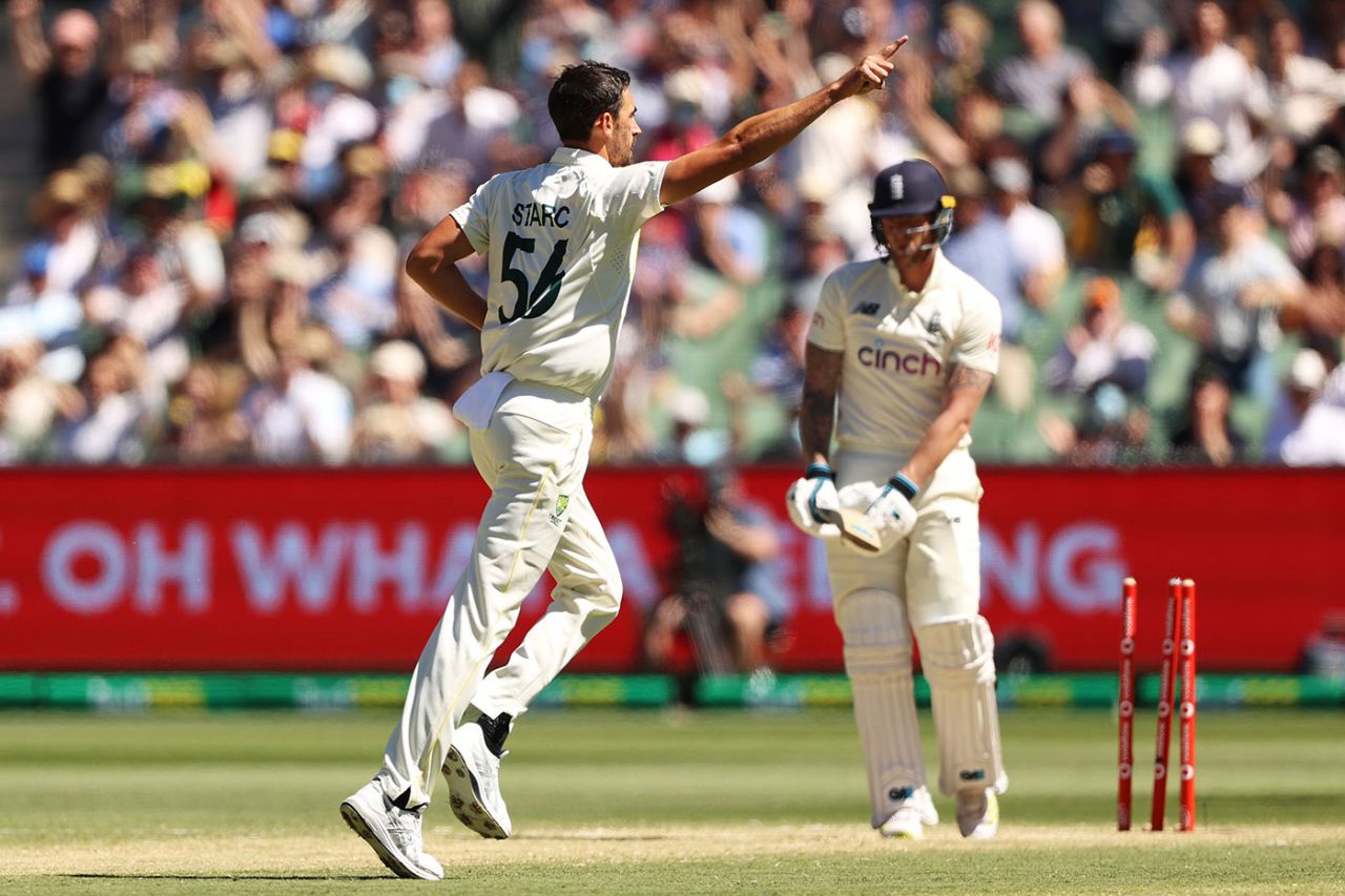 Mitchell Starc struck early on the third day, Australia vs England, 3rd Test, Melbourne, December 28, 2021