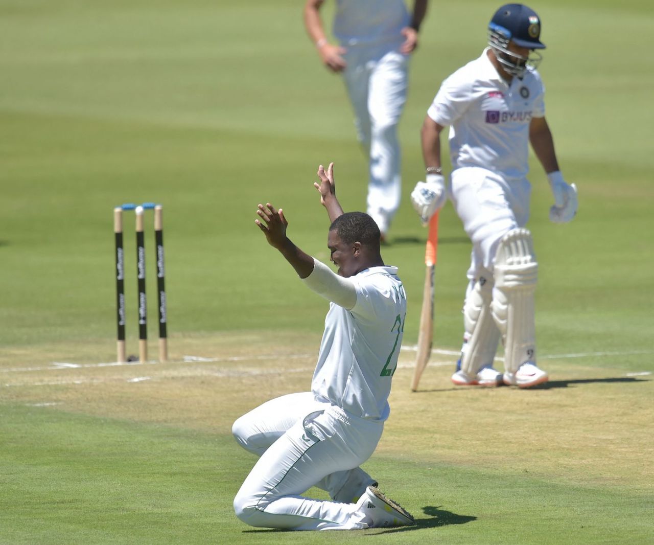 Lungi Ngidi picked up his third five-wicket haul in Tests, South Africa vs India, 1st Test, Centurion, 3rd day, December 28, 2021