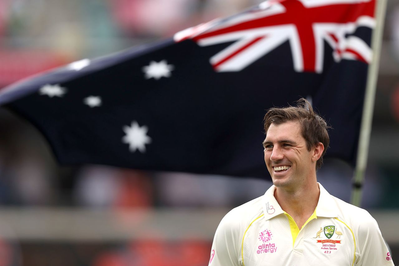 Pat Cummins captained Australia on his home ground for the first time, Australia vs England, Men's Ashes, Sydney Cricket Ground, January 5, 2022