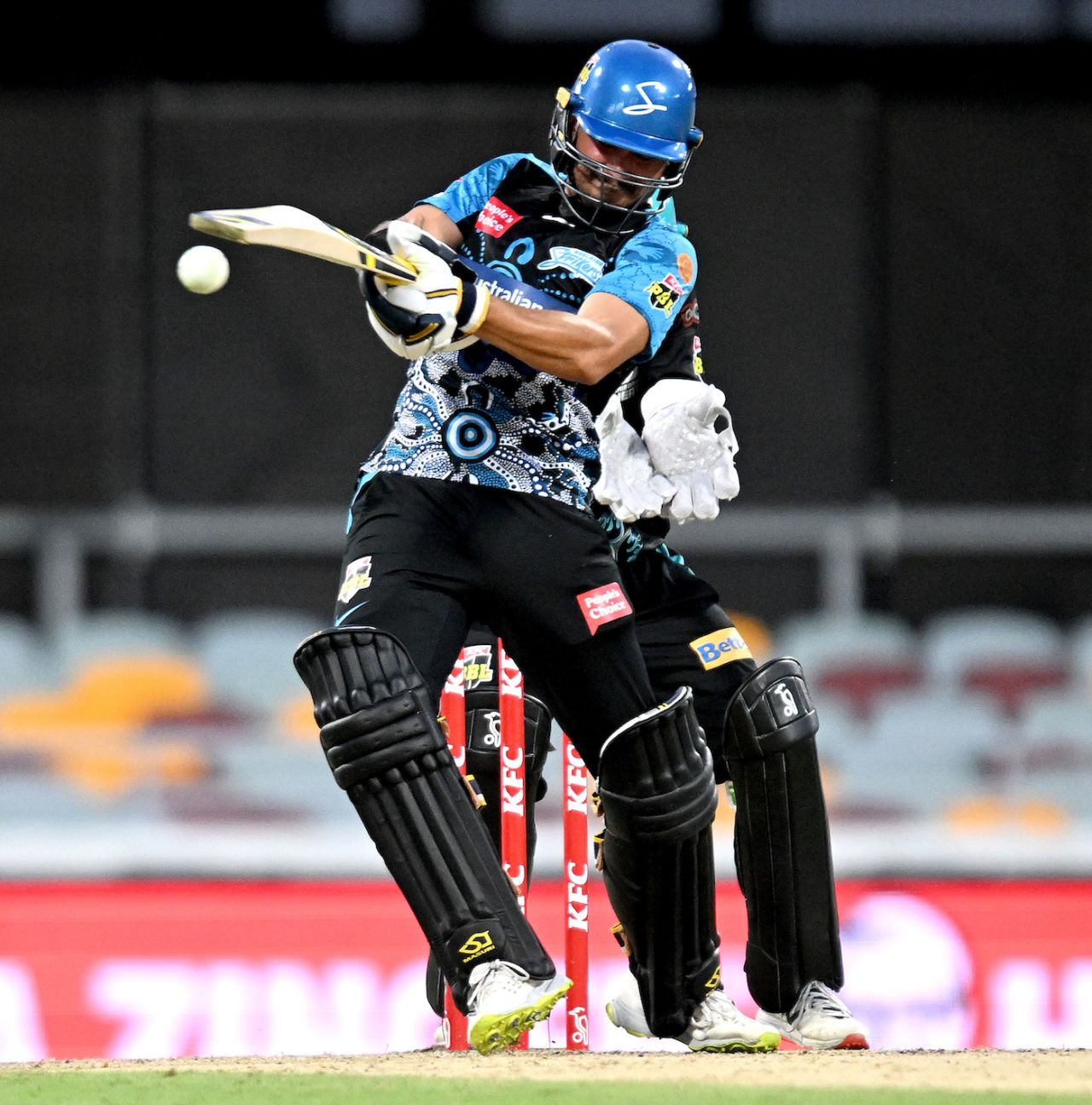 Jake Weatherald top-scored for the Strikers, Brisbane Heat vs Adelaide Strikers, BBL 2021-22, Brisbane, January 12, 2022