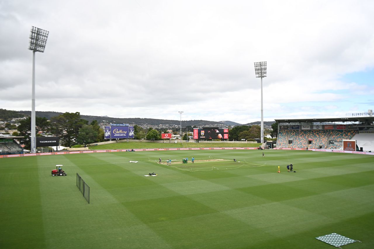 Hobart prepares for its Ashes debut, Hobart, January 13, 2021