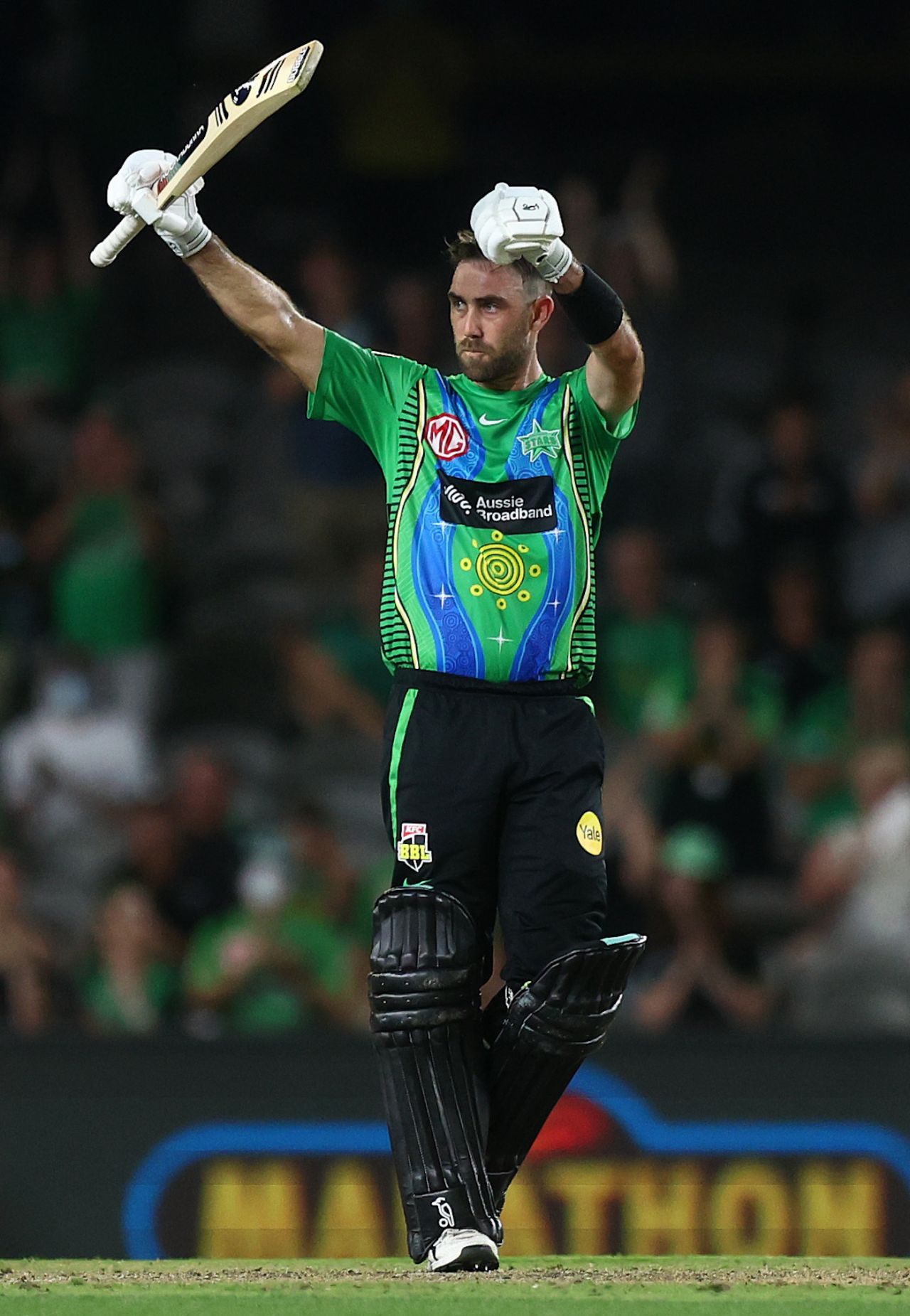 Glenn Maxwell brought up a blazing half-century, Melbourne Renegades vs Melbourne Stars, BBL 2021-22, Melbourne, January 13, 2022