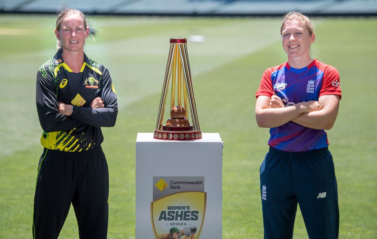 Meg Lanning and Heather Knight on the eve of the Ashes, Adelaide, January 19, 2021