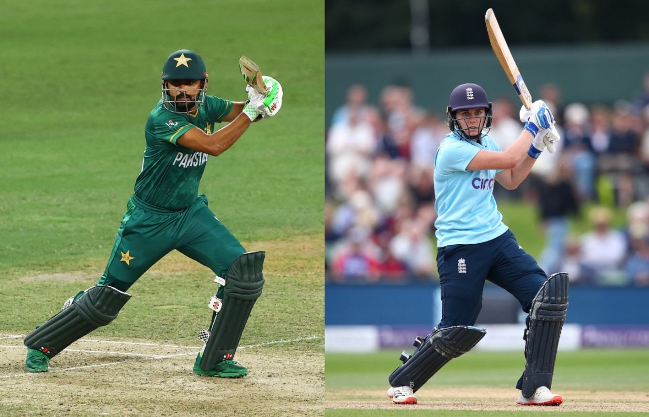 Babar Azam and Nat Sciver have been named captains of ICC's T20I teams of the year, January 19, 2022