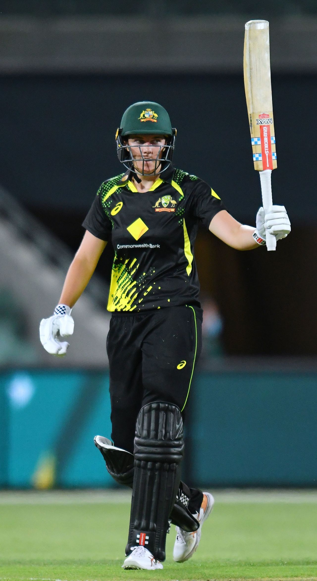 Tahlia McGrath extended a fine start to her T20I career, Australia Women vs England Women, Women's Ashes, 1st T20I, Adelaide Oval, January 20, 2022