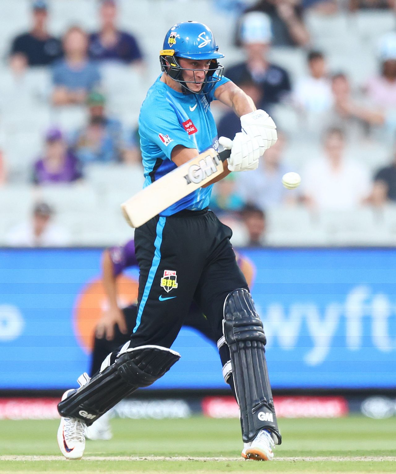Matthew Short had another good outing, smashing a 48-ball 89, Adelaide Strikers vs Hobart Hurricanes, BBL 2021-22 Eliminator, Melbourne, January 21, 2022