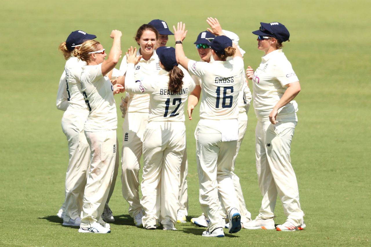 Nat Sciver provided England with a much-needed breakthrough, Australia vs England, Only Test, Women's Ashes, Canberra, January 27, 2022