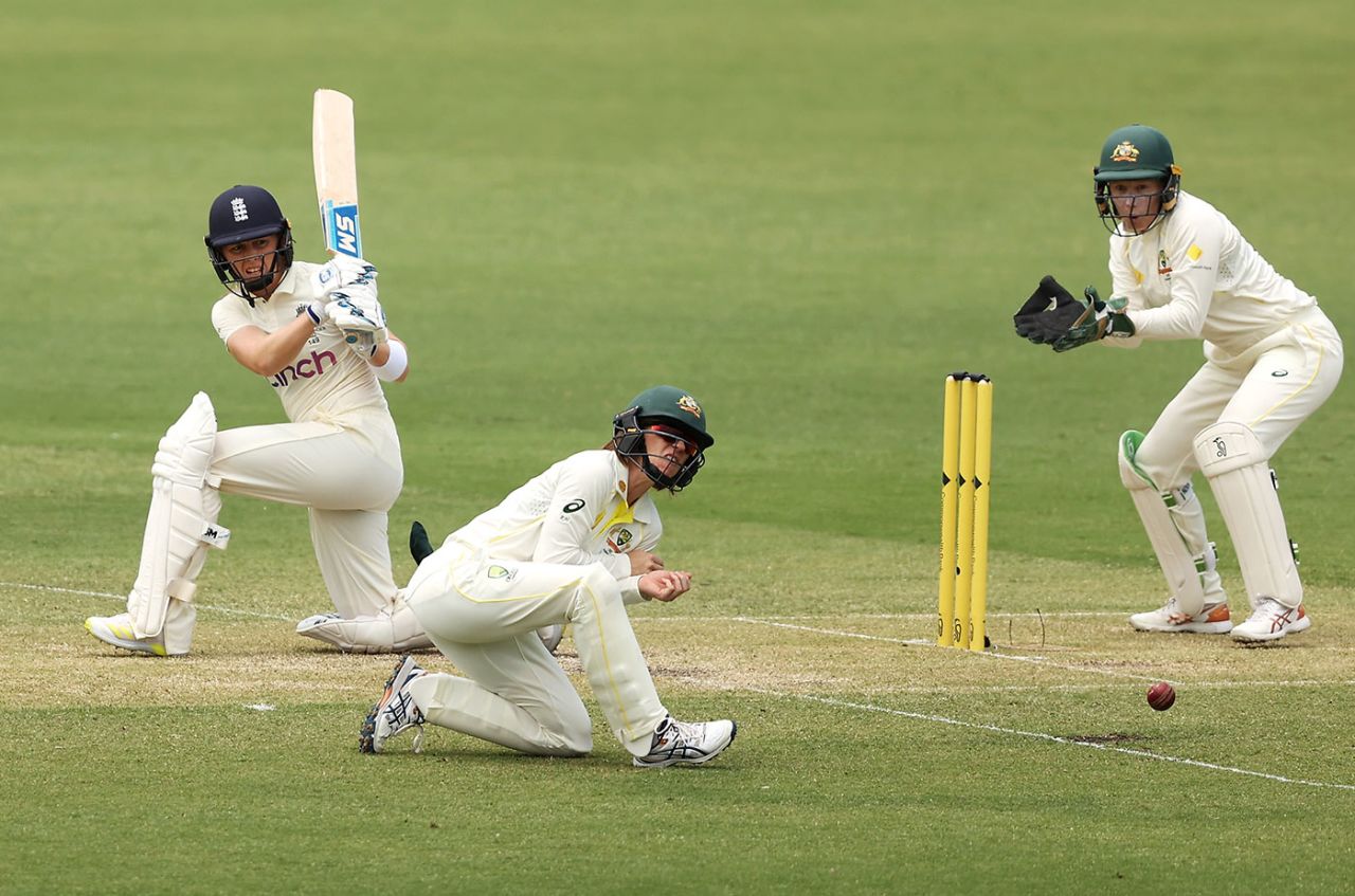 Heather Knight sweeps, Australia vs England, Only Test, Women's Ashes, Canberra, January 28, 2022