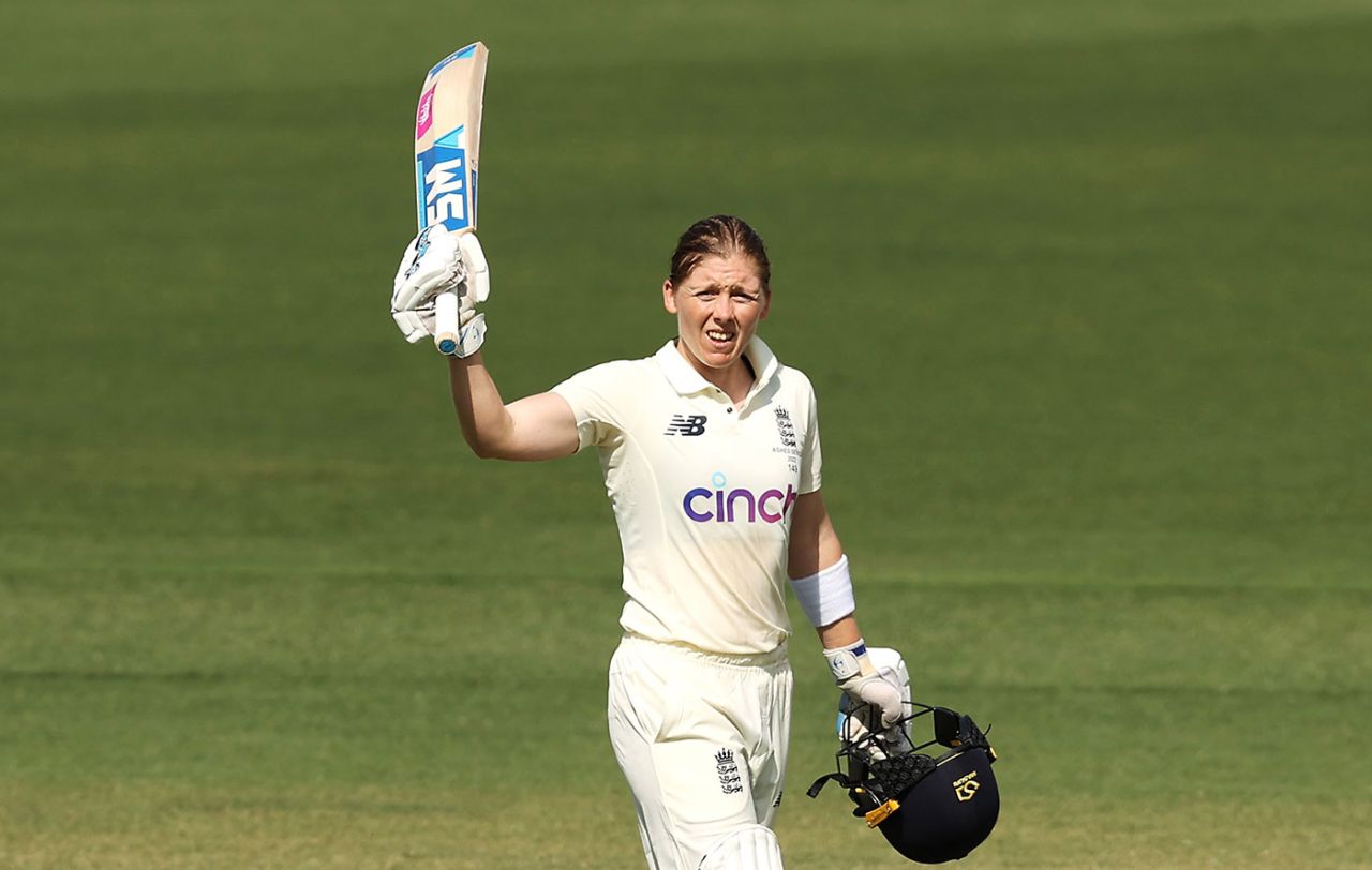 Heather Knight held England together with a superb century, Australia vs England, Only Test, Women's Ashes, Canberra, January 28, 2022