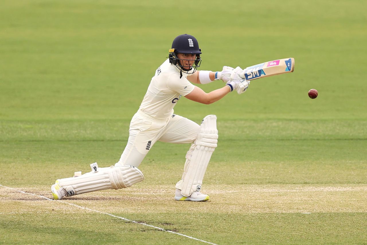 Heather Knight continued to add to her century, Australia vs England, Only Test, Women's Ashes, Canberra, January 29, 2022