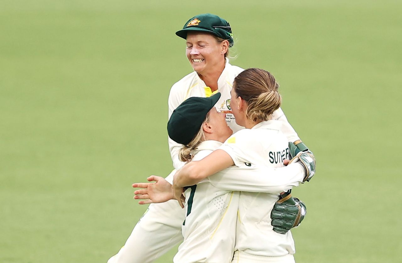 Australia staged a remarkable comeback, Australia vs England, Only Test, Women's Ashes, Canberra, January 30, 2022