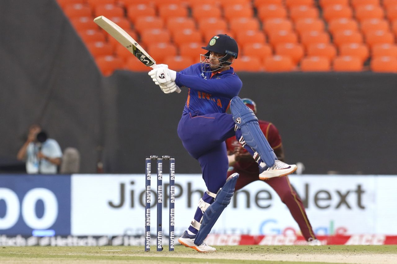 Ishan Kishan puts one away in style, India vs West Indies, 1st ODI, Ahmedabad, February 6, 2022