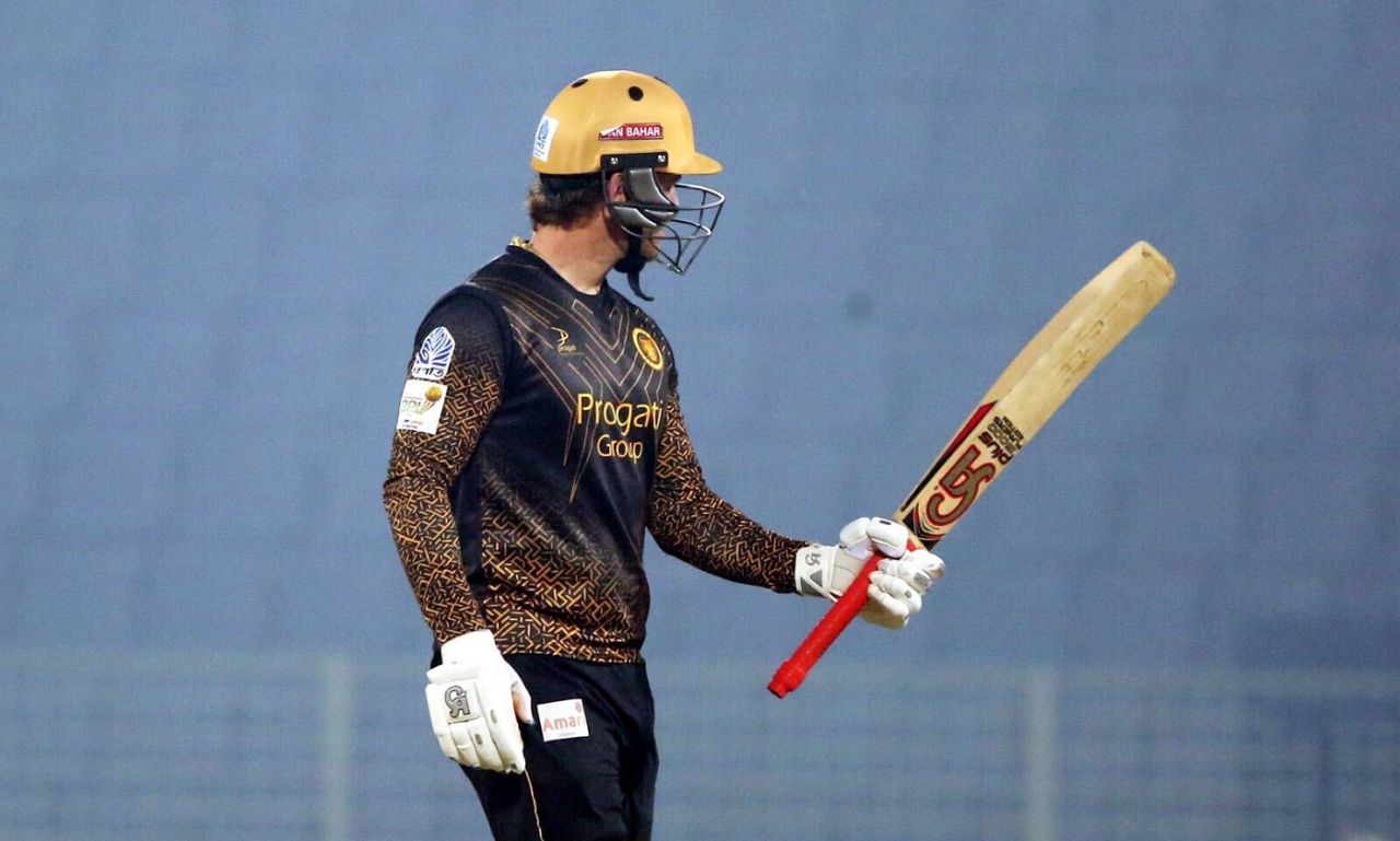 Colin Ingram made 90 off 49 balls, Sylhet Sunrisers vs Fortune Barishal, Bangladesh Premier League, Sylhet, February 8, 2022