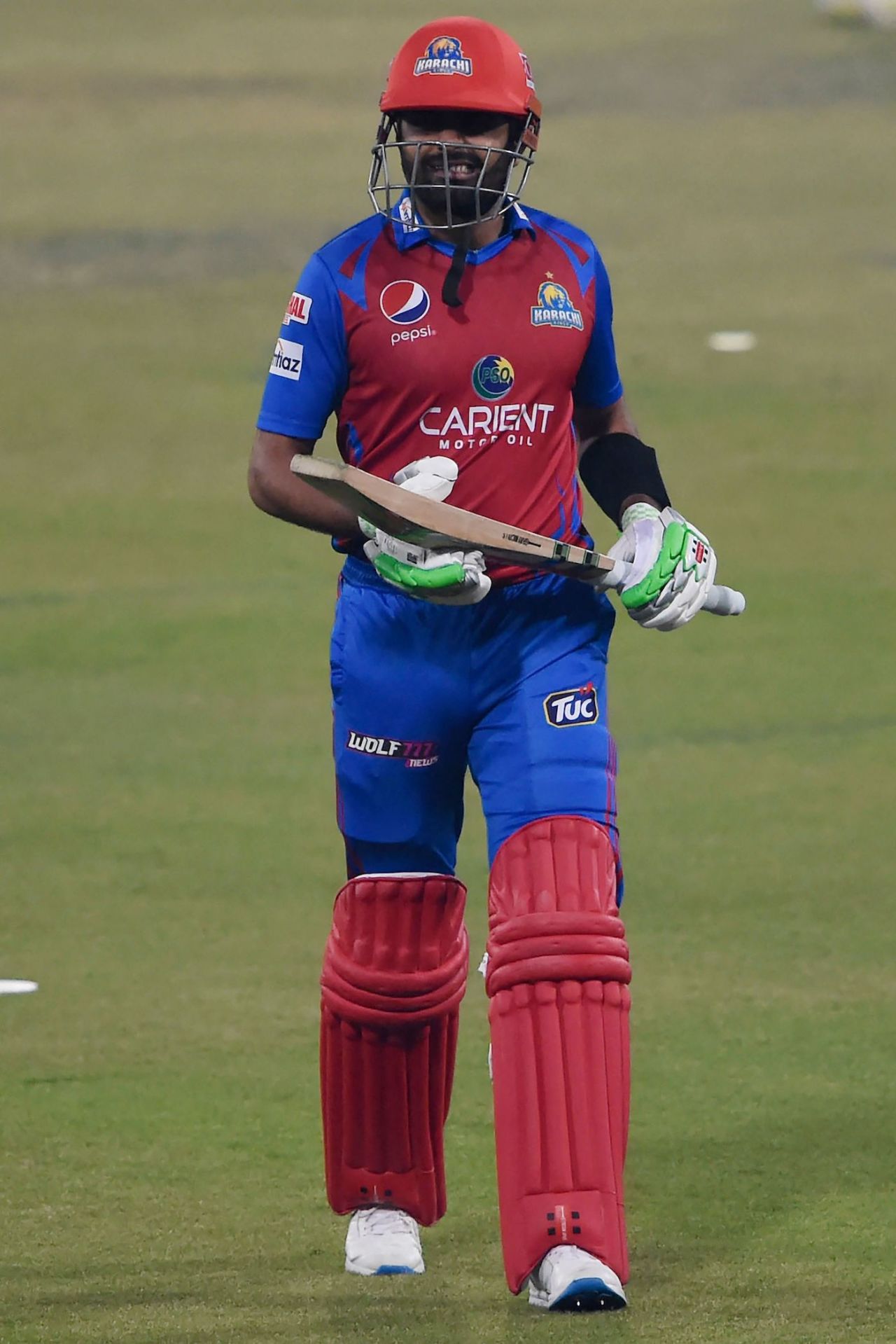 Babar Azam fell early for 2, Karachi Kings vs Multan Sultans, PSL 2022, Lahore, February 16, 2022