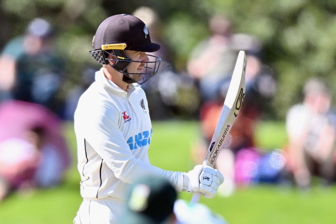 Tom Blundell brings up his half-century, New Zealand vs South Africa, 1st Test, Christchurch, 2nd day, February 18, 2022