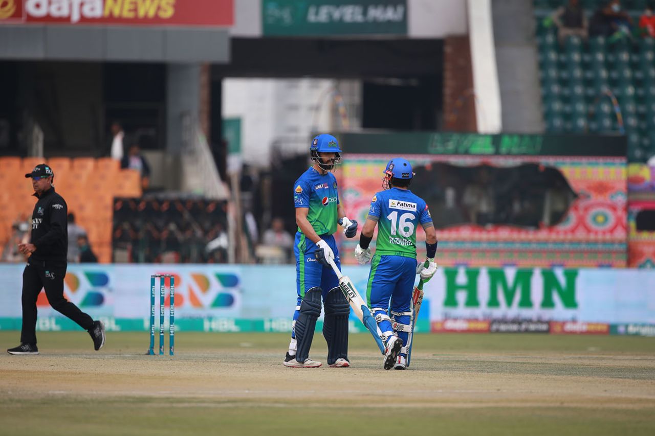Mohammad Rizwan and Shan Masood continued their fine form, Multan Sultans vs Quetta Gladiators, PSL, Lahore, February 18, 2022