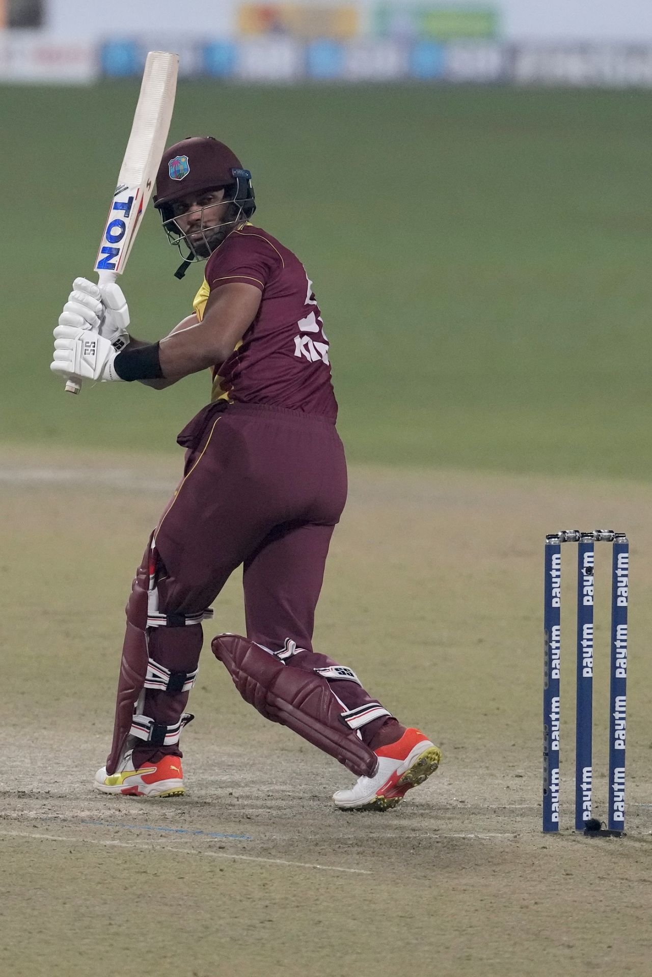 Brandon King helps one away, India vs West Indies, 2nd T20I, Kolkata, February 18, 2022